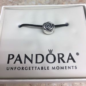 Authentic Pandora Rose Charm