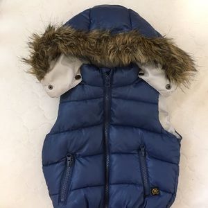 Baby Zara hooded puffer vest