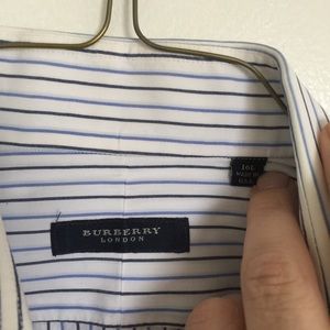 Bundle of 8 shirts.  Burberry Behar Alfani...