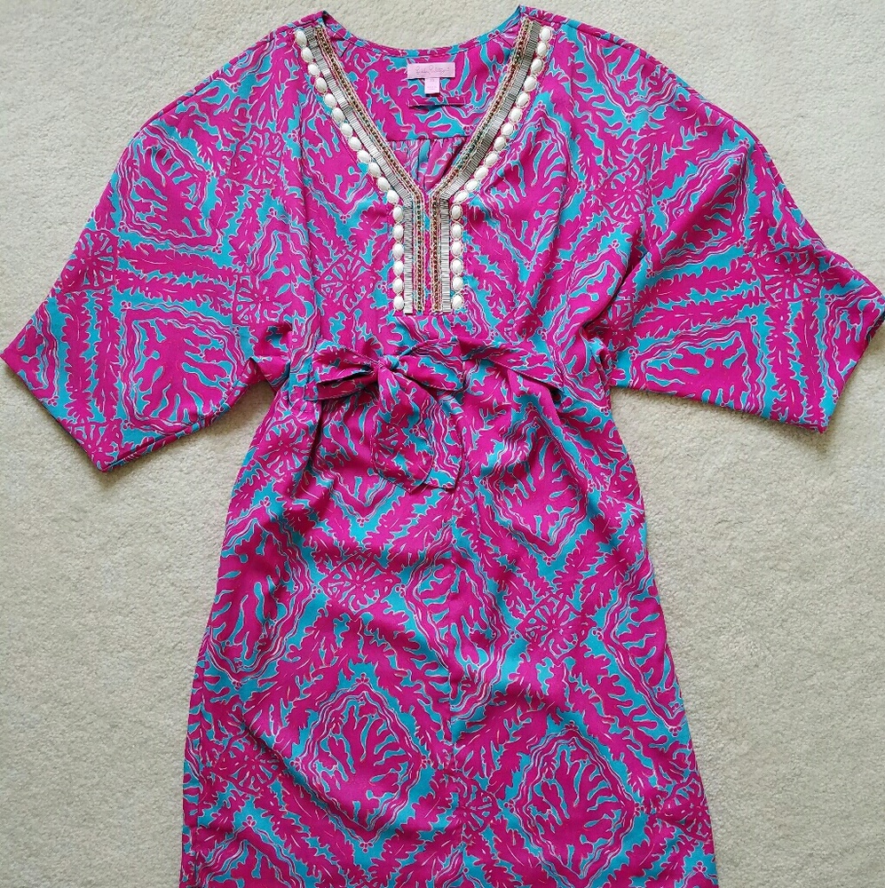 Lilly Pulitzer wilda caftan dress size XS