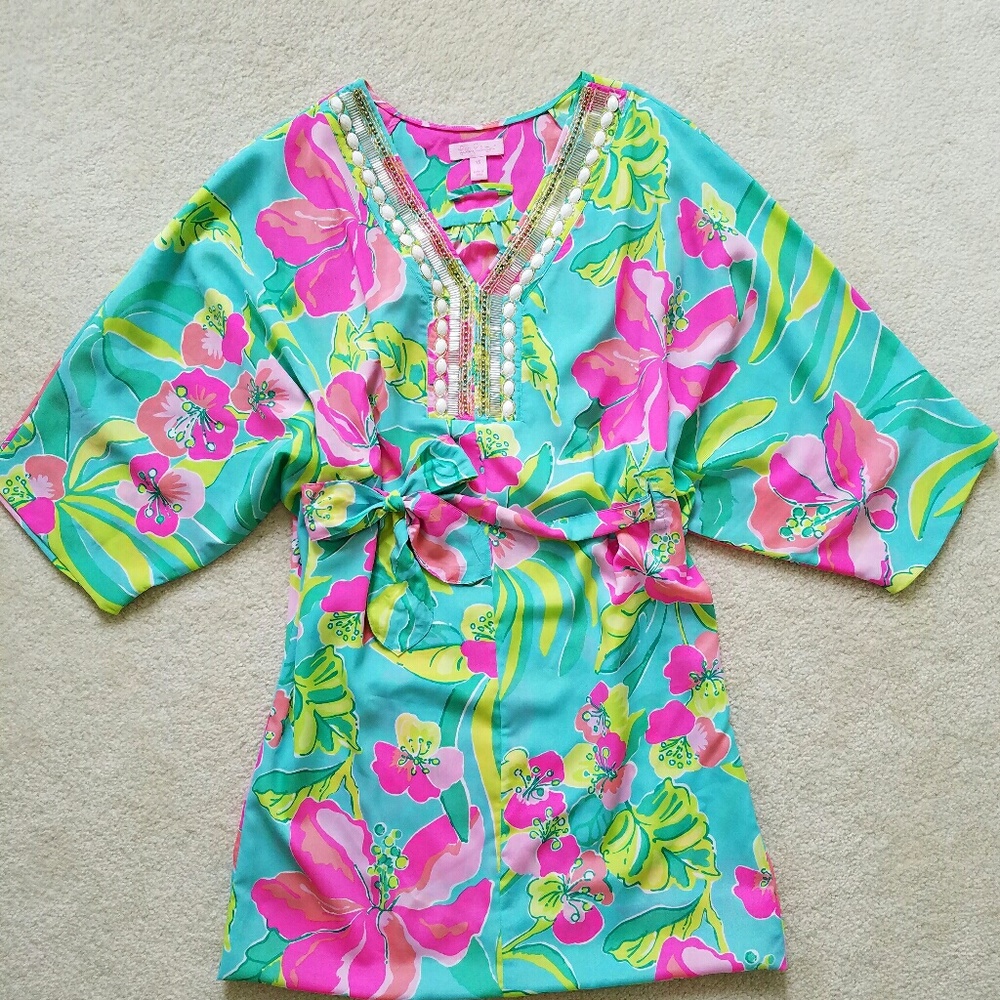 Lilly pulitzer Wilda caftan dress