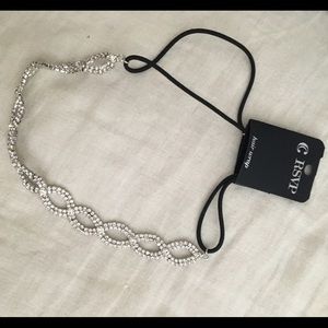 Rhinestone headband.