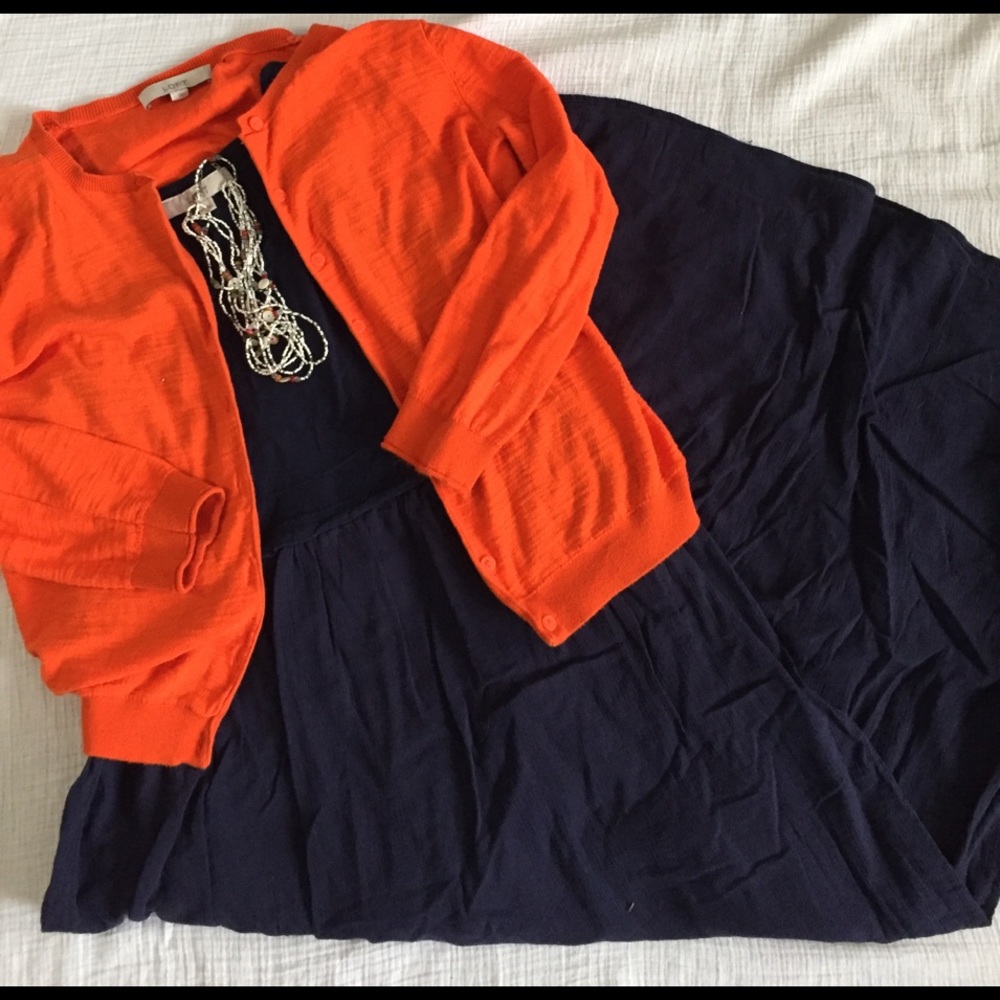 LOFT mixed media maxi