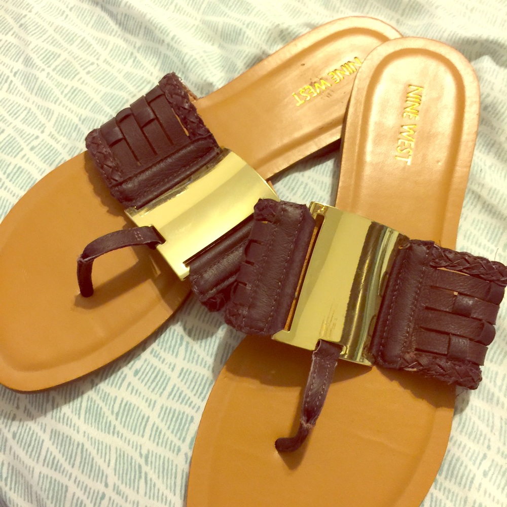 Leather sandals