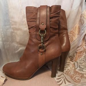 Coach Carmel color boot with heel