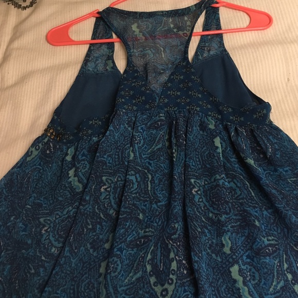 Ecote beaded blue tunic - Picture 3 of 4