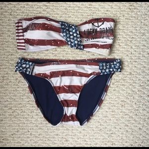 Lucky Brand American Bathing suit