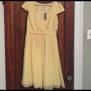 Yellow Mirabelle J. Crew dress, size 6