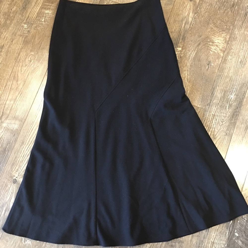 Black dress skirt Maxi length