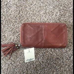 Brown Leather wallet new with tags
