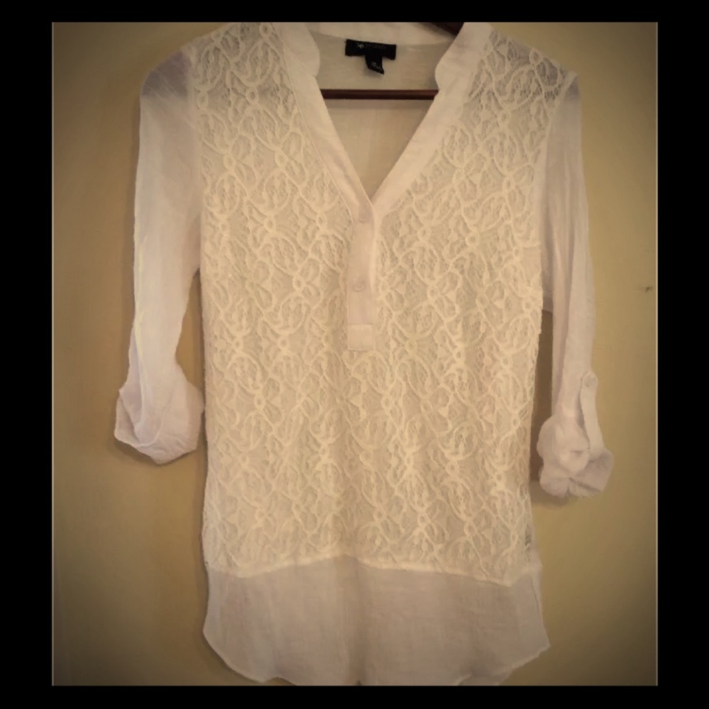 SOLD ⭐️ Studios Boho Lace Blouse Size M
