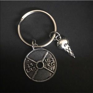 Fitness/ gym / food / nutrition keychain