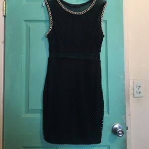 A cocktail dress