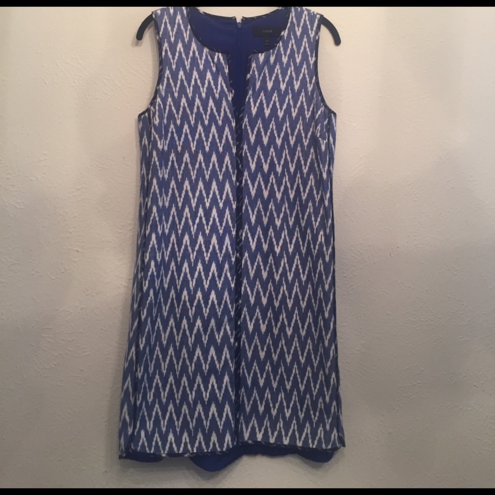J. Crew ikat dress