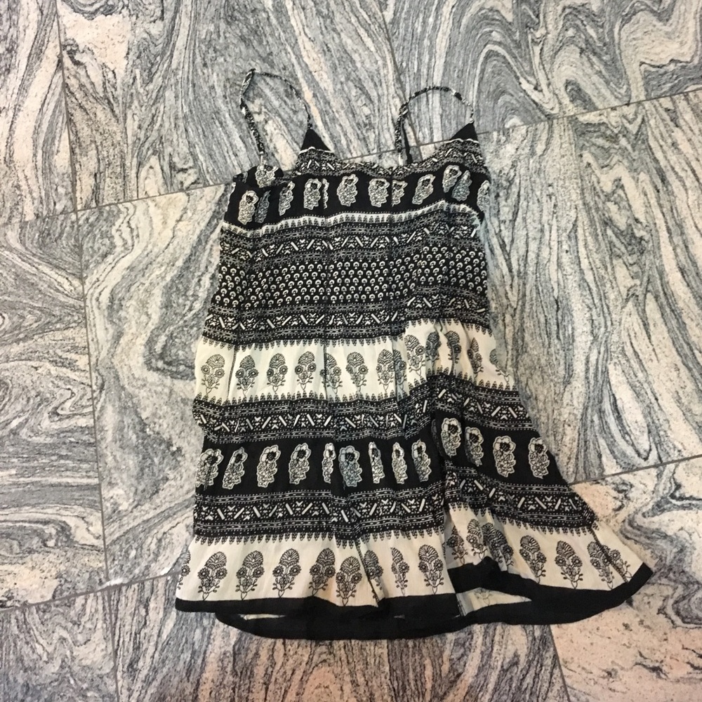Short African print dress size small