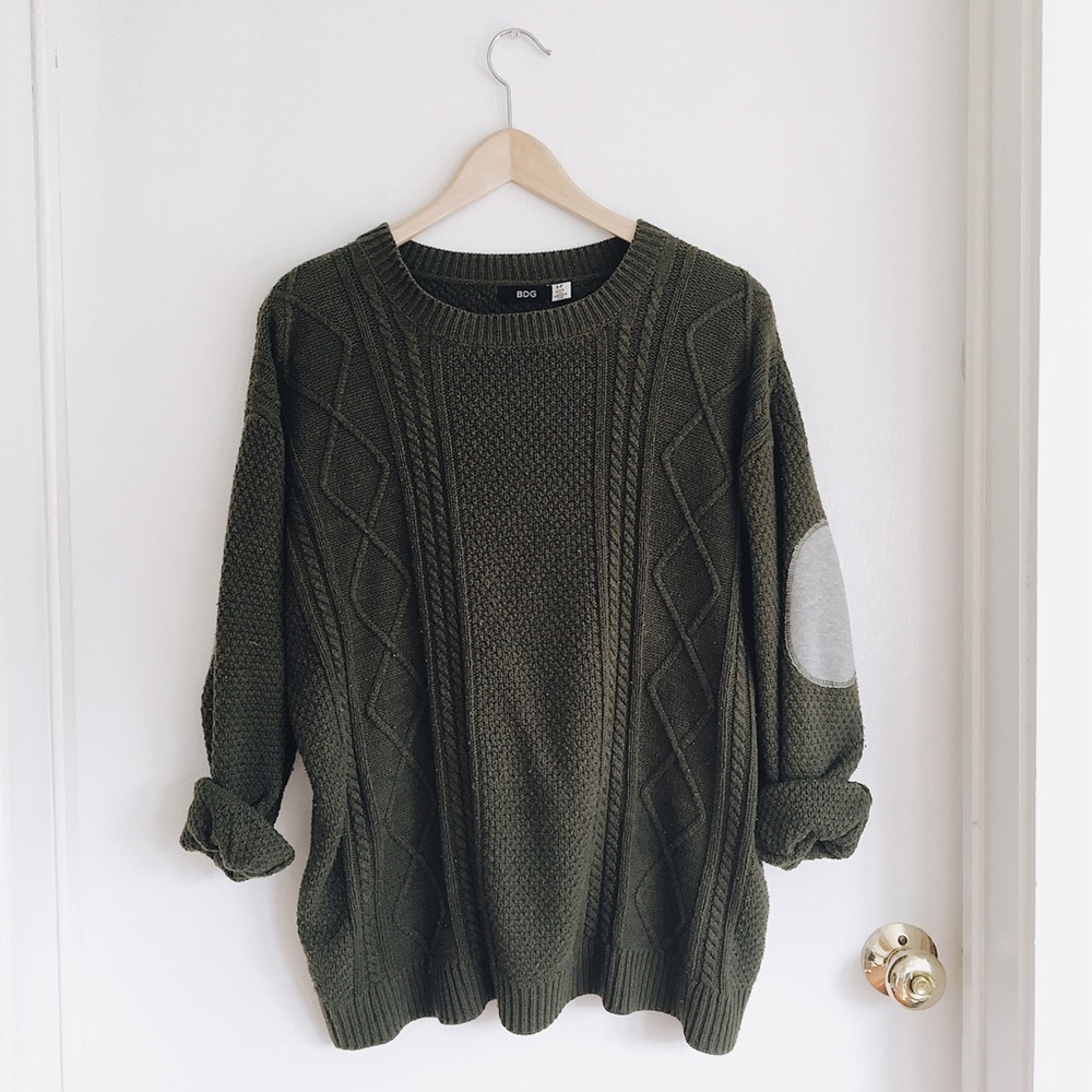 Urban Outfitters Elbow Patch Sweater