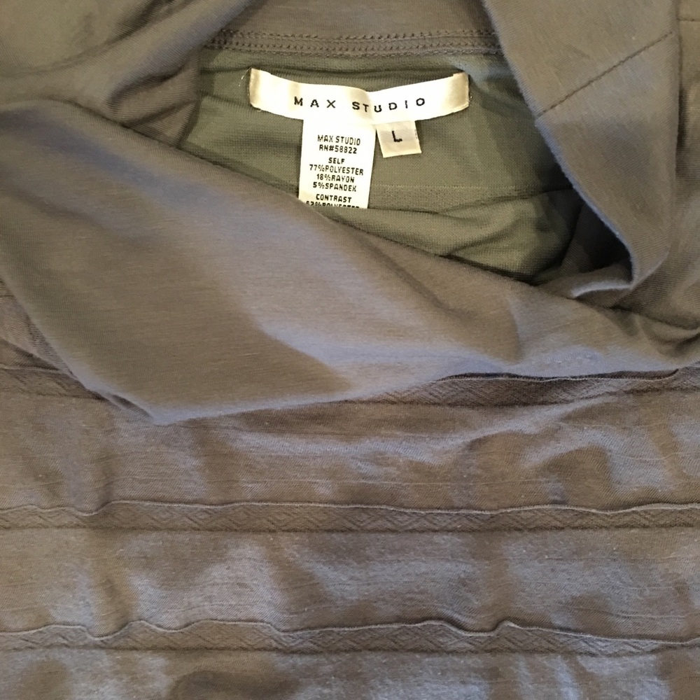 Grey ruffle Maxi skirt