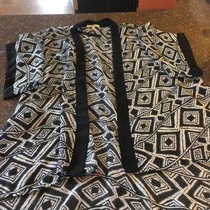 Kimono style cardigan