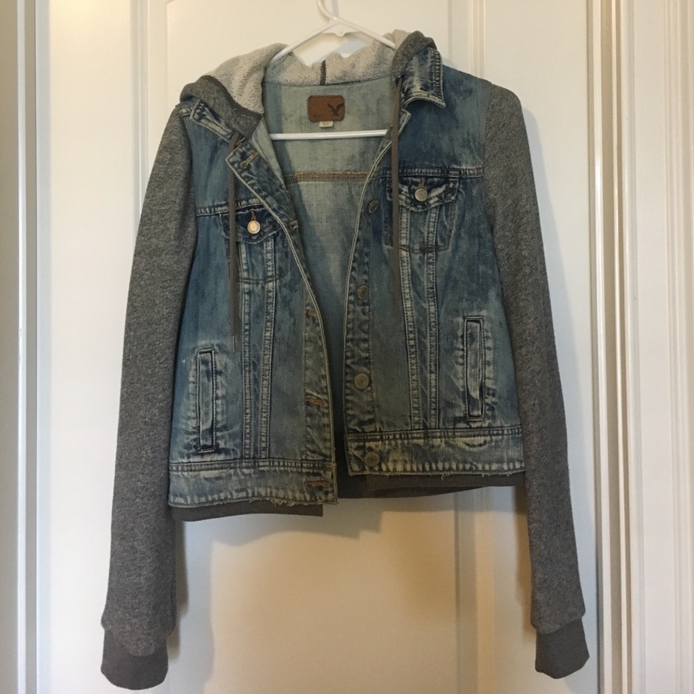 American eagle Jean sweatshirt