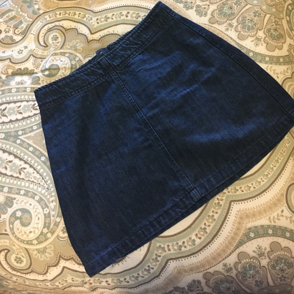 Brandy Melville Jean Skirt