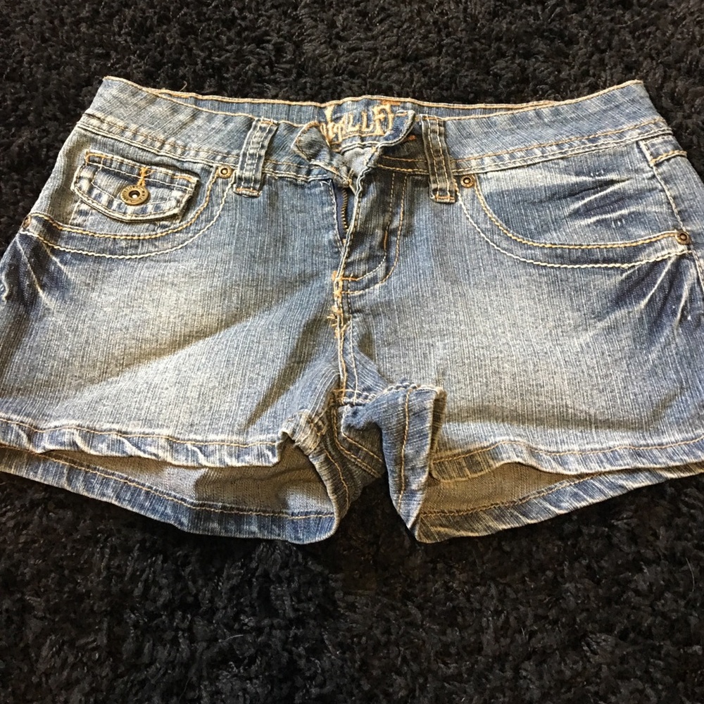 Juniors jean shorts