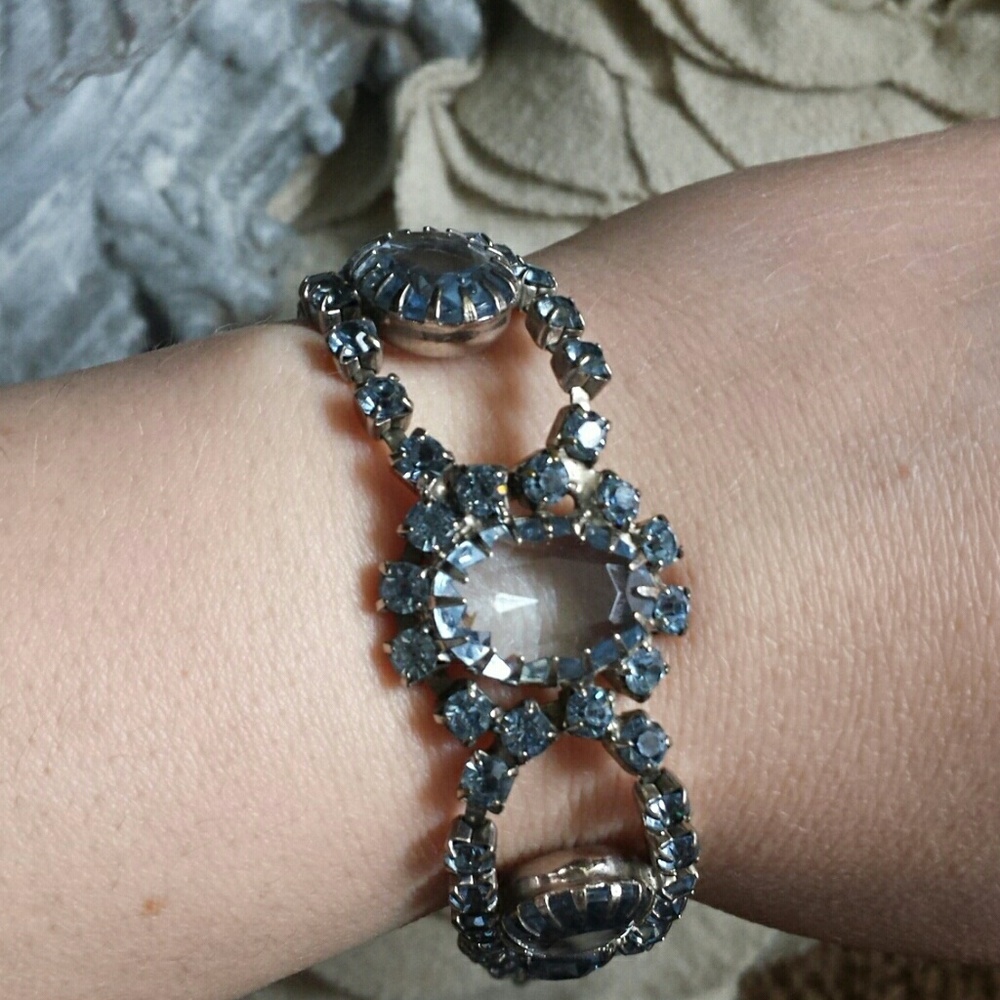 🍃Blue Rhinestone Bracelet🍃