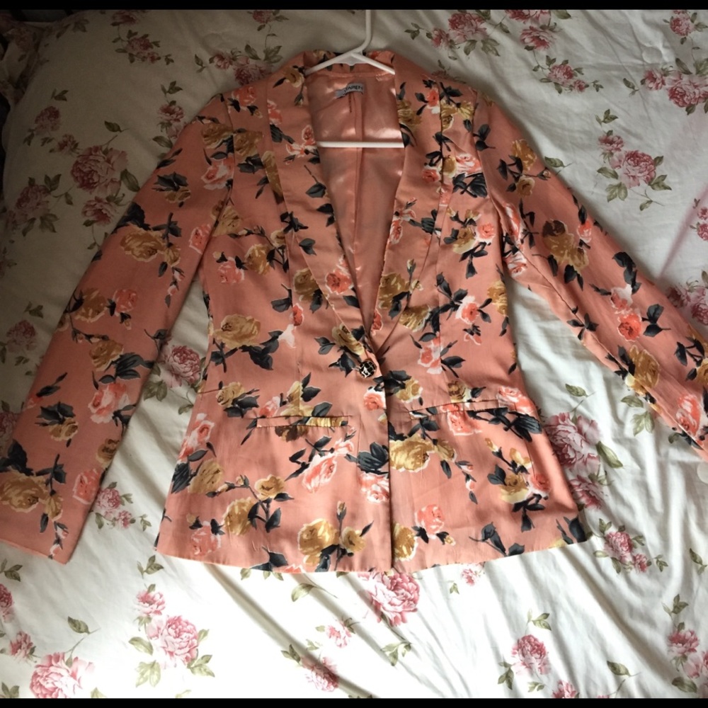 Floral Blazer