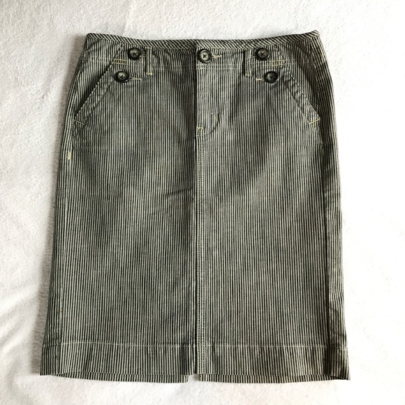 GAP Skirts - GAP limited edition stripe denim skirt. GAP Skirts - GAP limited edition stripe denim skirt.