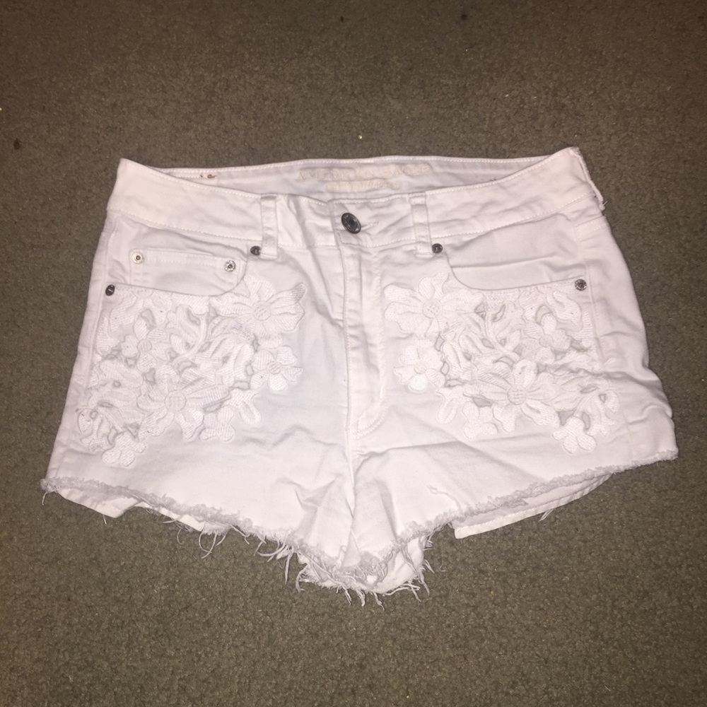 High rise American eagle shorts