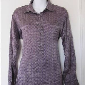 CAbi 100% silk blouse.