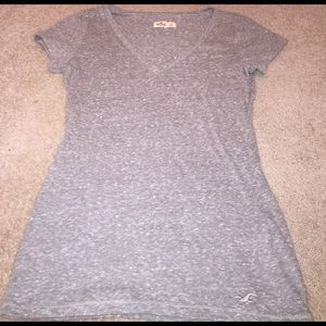 NWOT Hollister Grey V-Neck