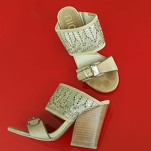 NICOLE genuine leather shoes.