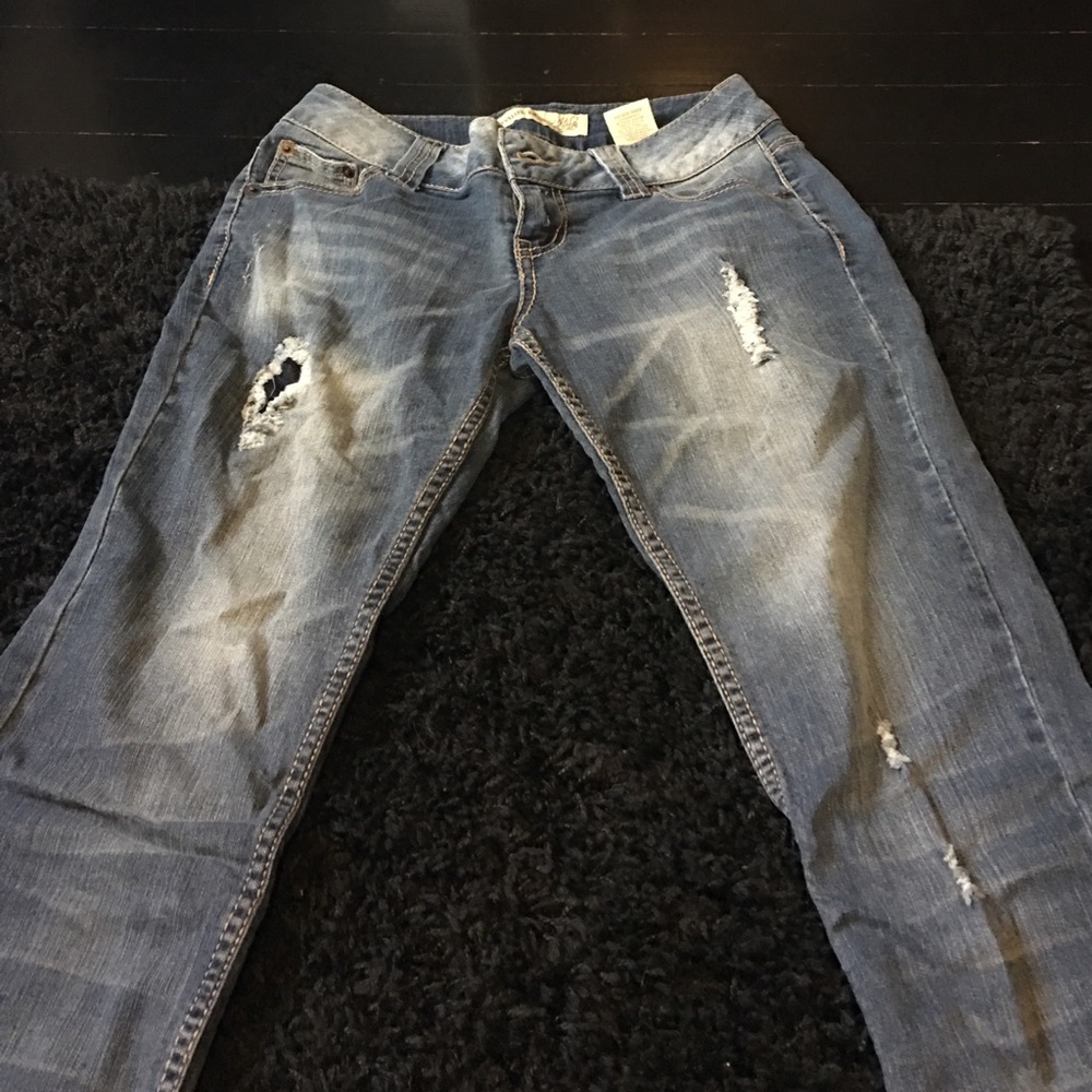 Juniors Jeans Capri