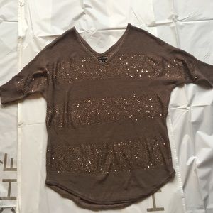 Express V-neck sweater