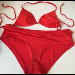 Red bombshell bathing suit, H&M