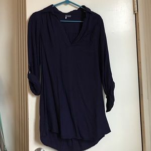 Dark purple Urban Outfitters shift dress