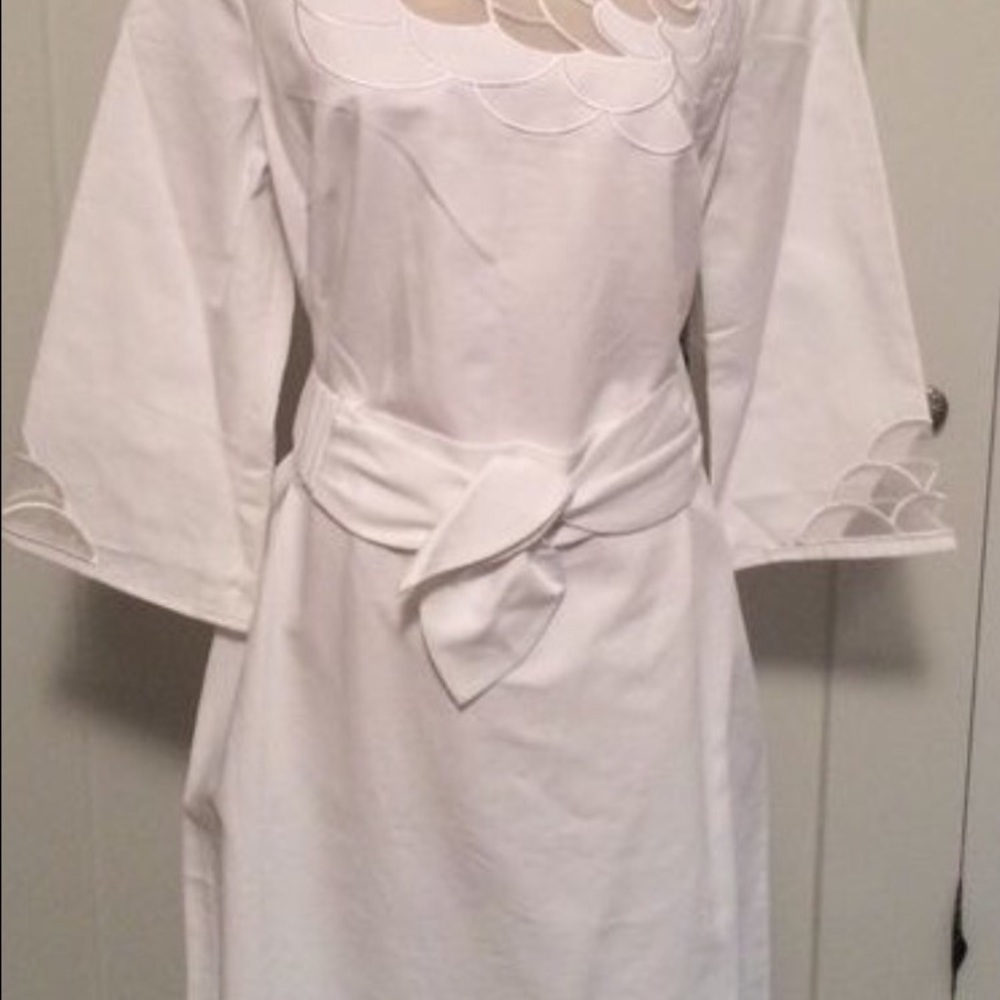 EUC Lilly Pulitzer white summer dress