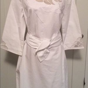 EUC Lilly Pulitzer white summer dress