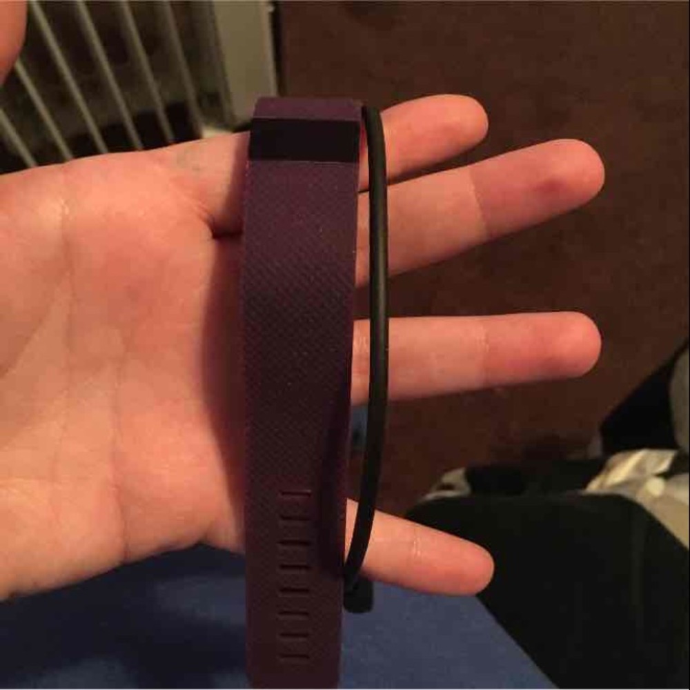 Purple Fitbit HR