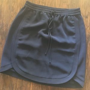 Jcrew Navy Mini Skirt