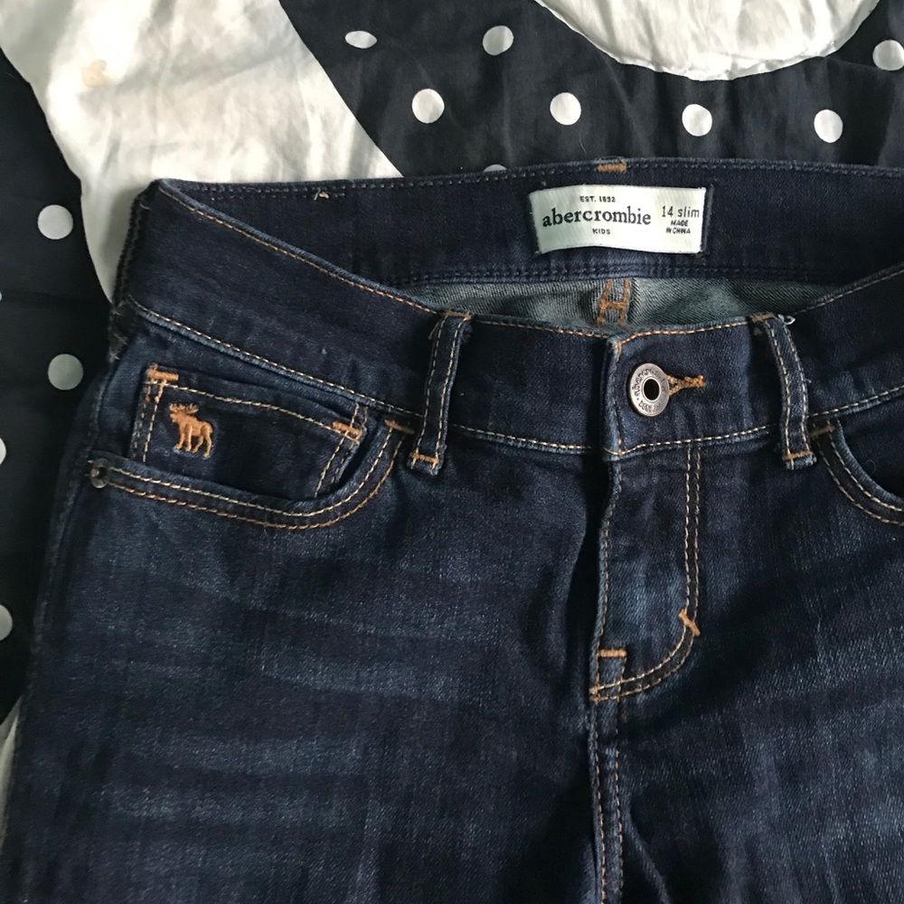 Abercrombie Kids Dark Wash Jeans