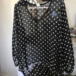 Polka Dot Blouse