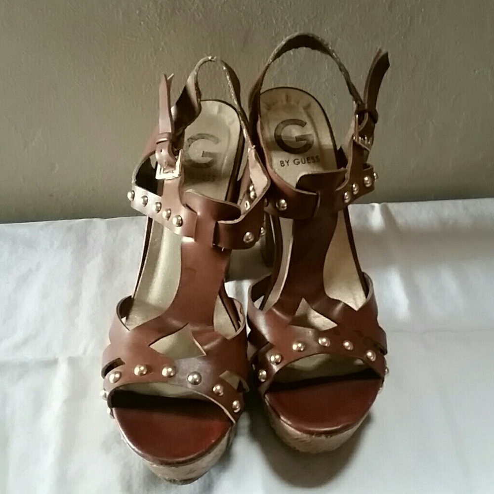 Guess platform sandals Suze 7.5