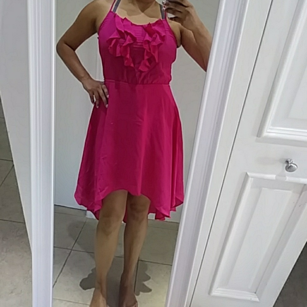Hi lo spring dress