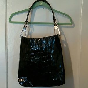 Faux Black Leather