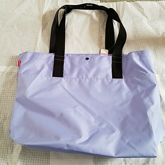 PINK VICTORIA'S SECRET button tote bag NWT - Picture 3 of 4