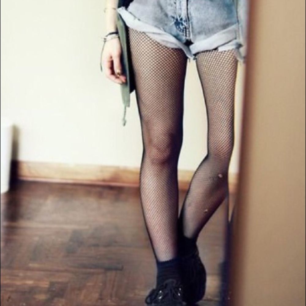🆕 Micro-Fishnet Tights - Picture 2 of 4