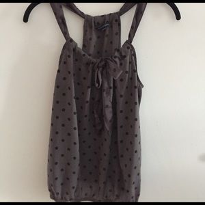 Polka dot American Eagle top