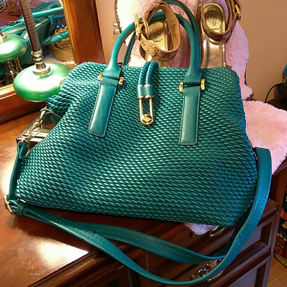 Gorgeous  Turquoise Handbag