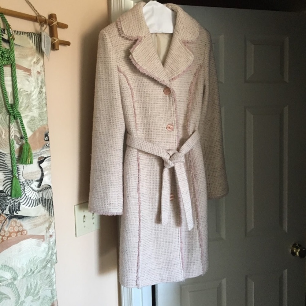 Pink Trench Coat